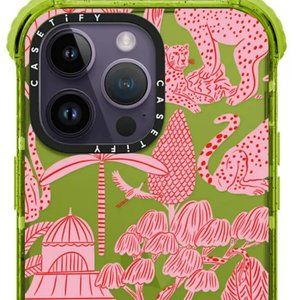 Casetify Bounce Cell Phone Case -MagSafe for iPhone 14 Pro Max -Cheetah Paradise